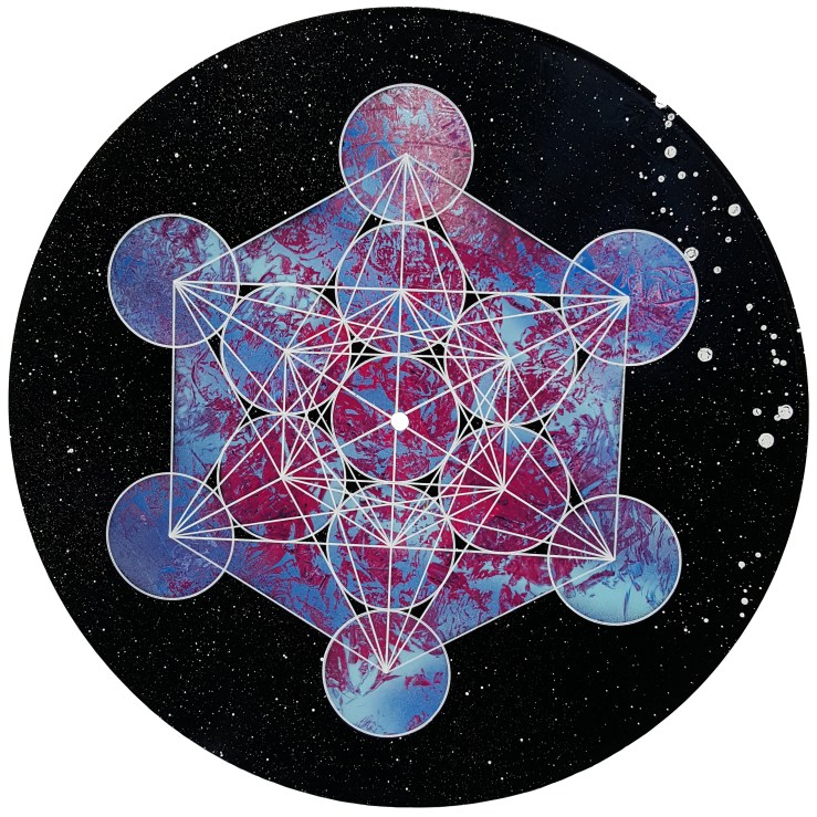 Purple Metatrons Cube